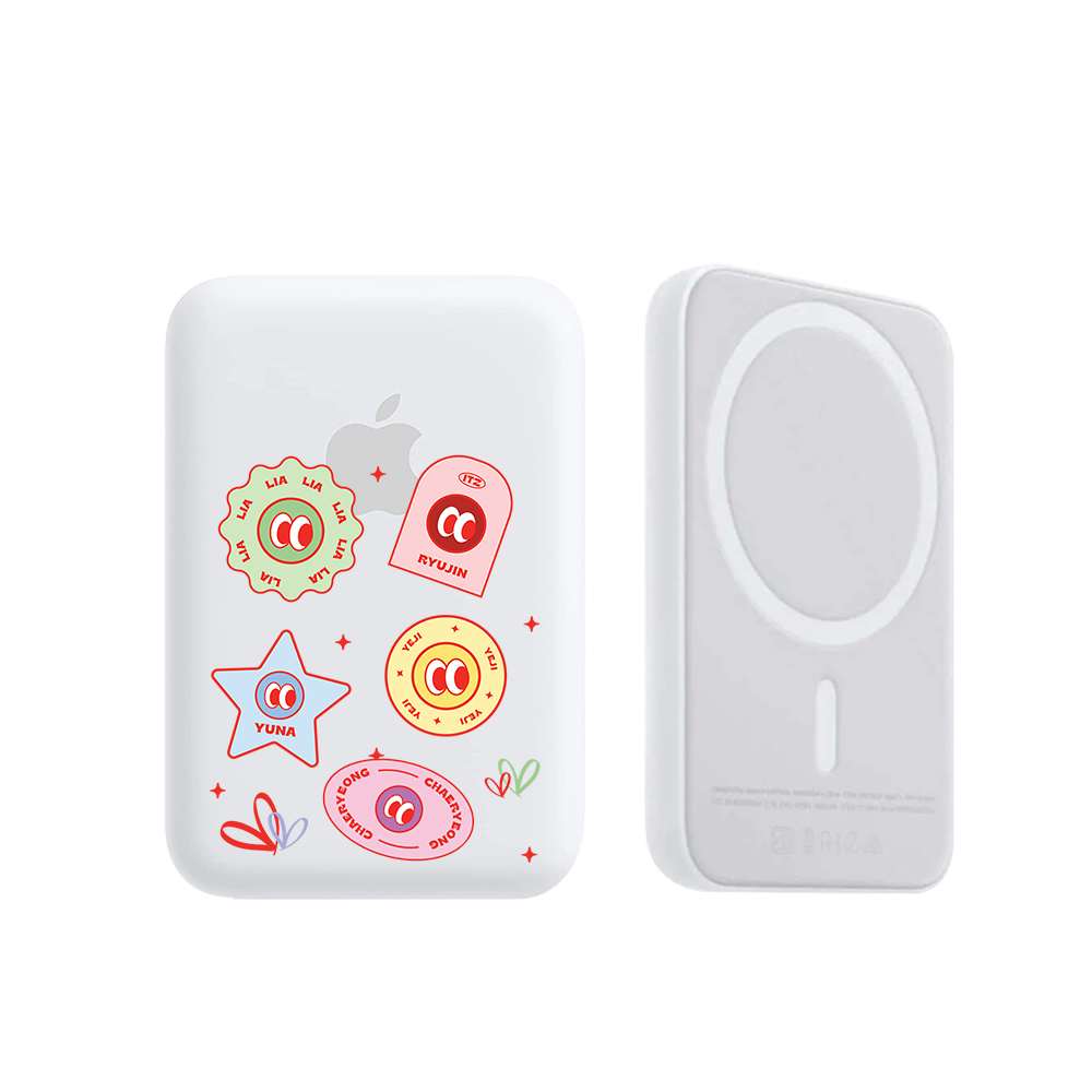 Magnetic Wireless Powerbank - Itzy Sticker Pack