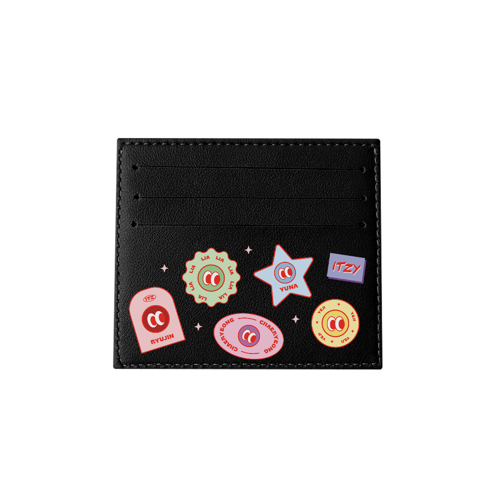 6 Slots Card Holder - Itzy Sticker Pack