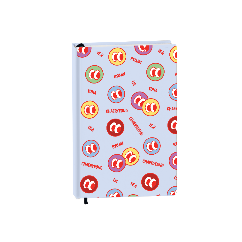 Hardcover Bookpaper Journal - Itzy (with Elastic Band & Bookmark)
