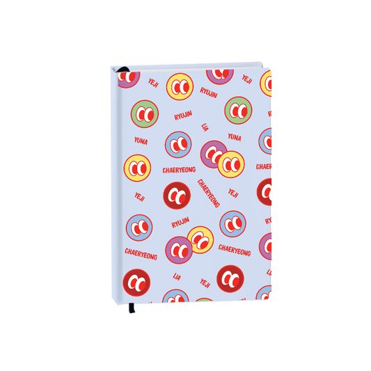 Hardcover Bookpaper Journal - Itzy (with Elastic Band & Bookmark)