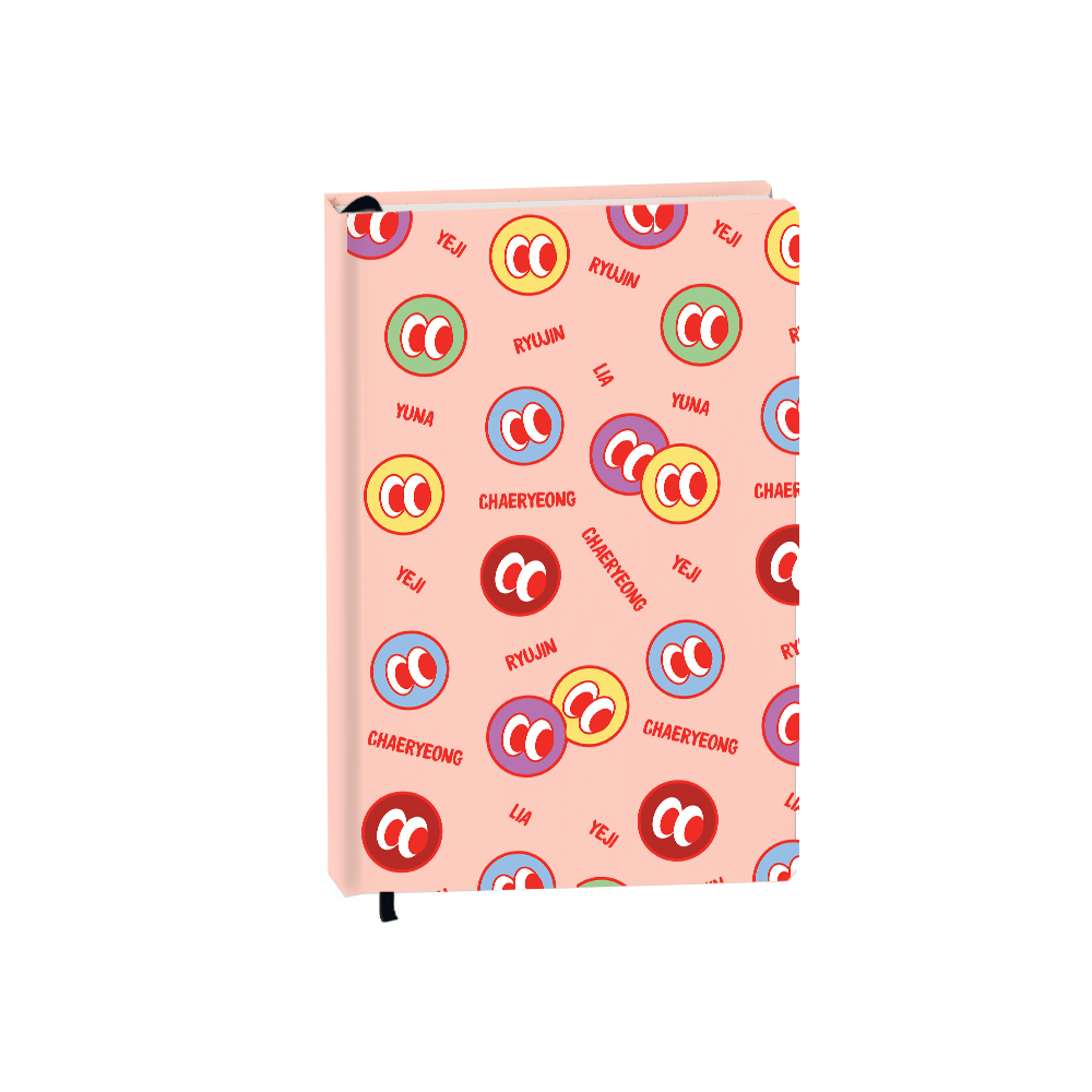 Hardcover Bookpaper Journal - Itzy (with Elastic Band & Bookmark)