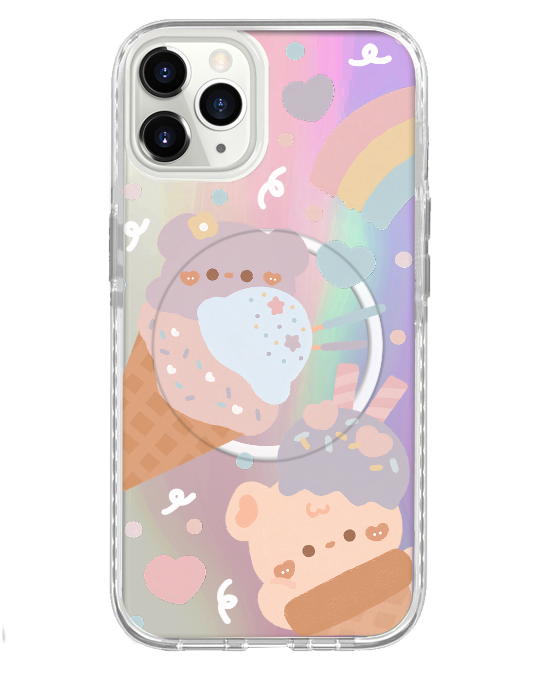 iPhone Rearguard Holo - Ice Cream For Teddy