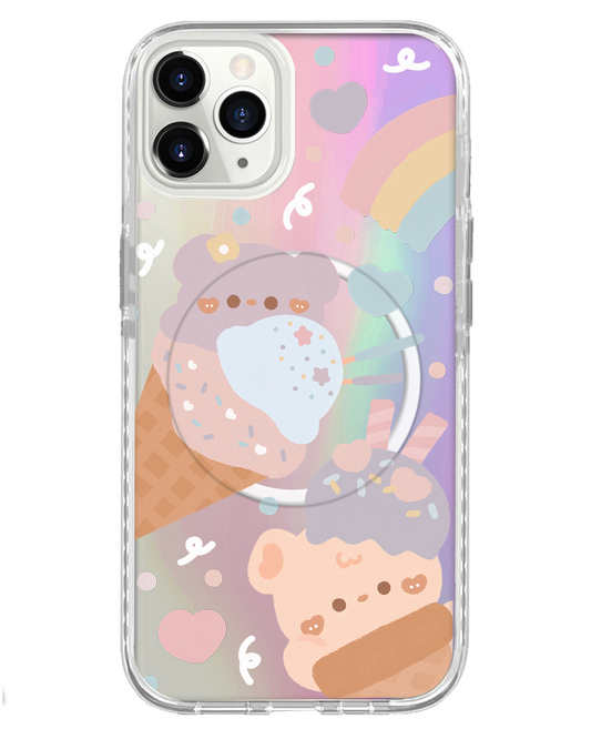 iPhone Rearguard Holo - Ice Cream For Teddy