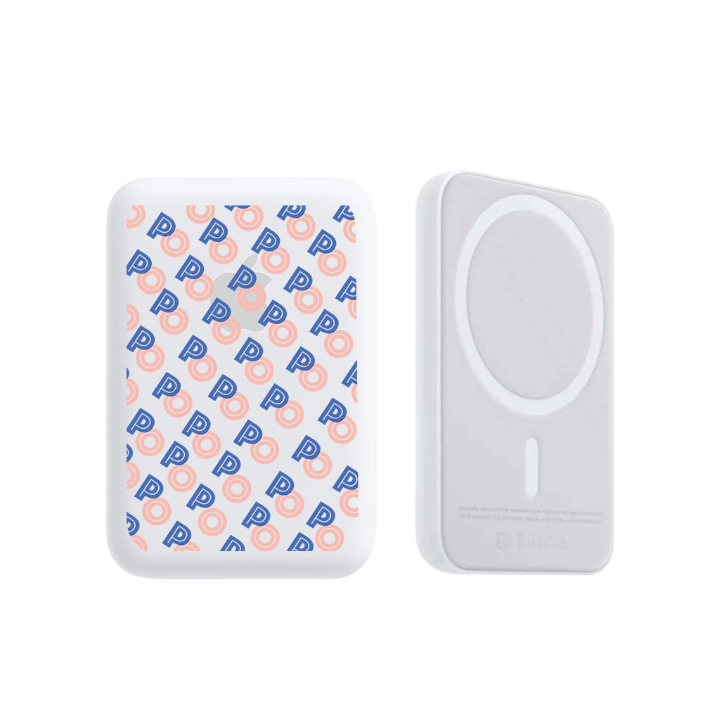 Magnetic Wireless Powerbank - Initial 1.0 Monogram