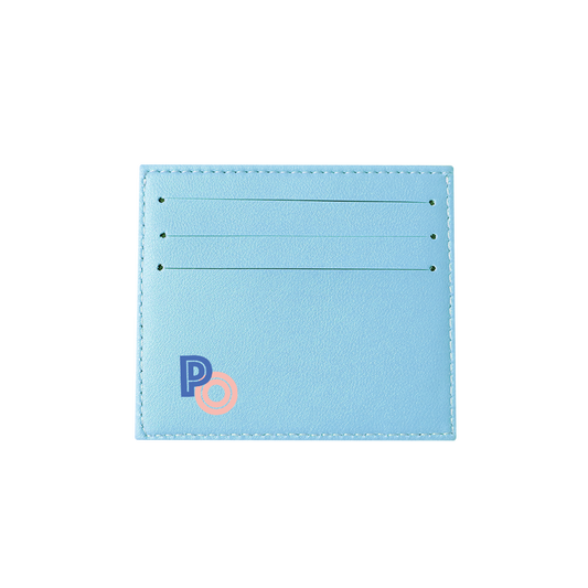 6 Slots Card Holder - Initial 1.0 Monogram