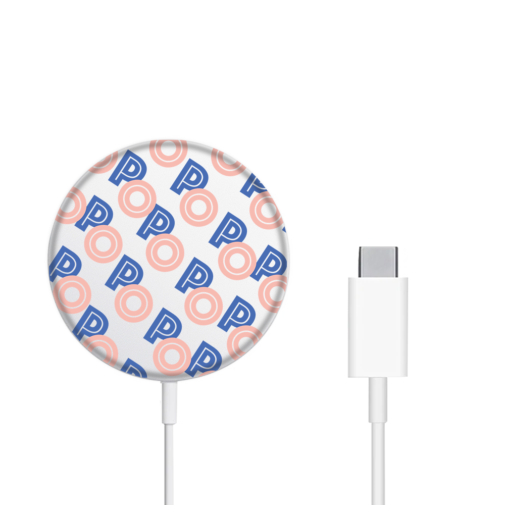 Magnetic Wireless Charger - Initial 1.0 Monogram