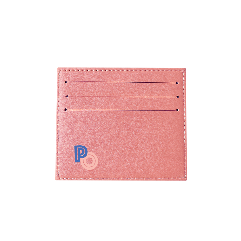 6 Slots Card Holder - Initial 1.0 Monogram