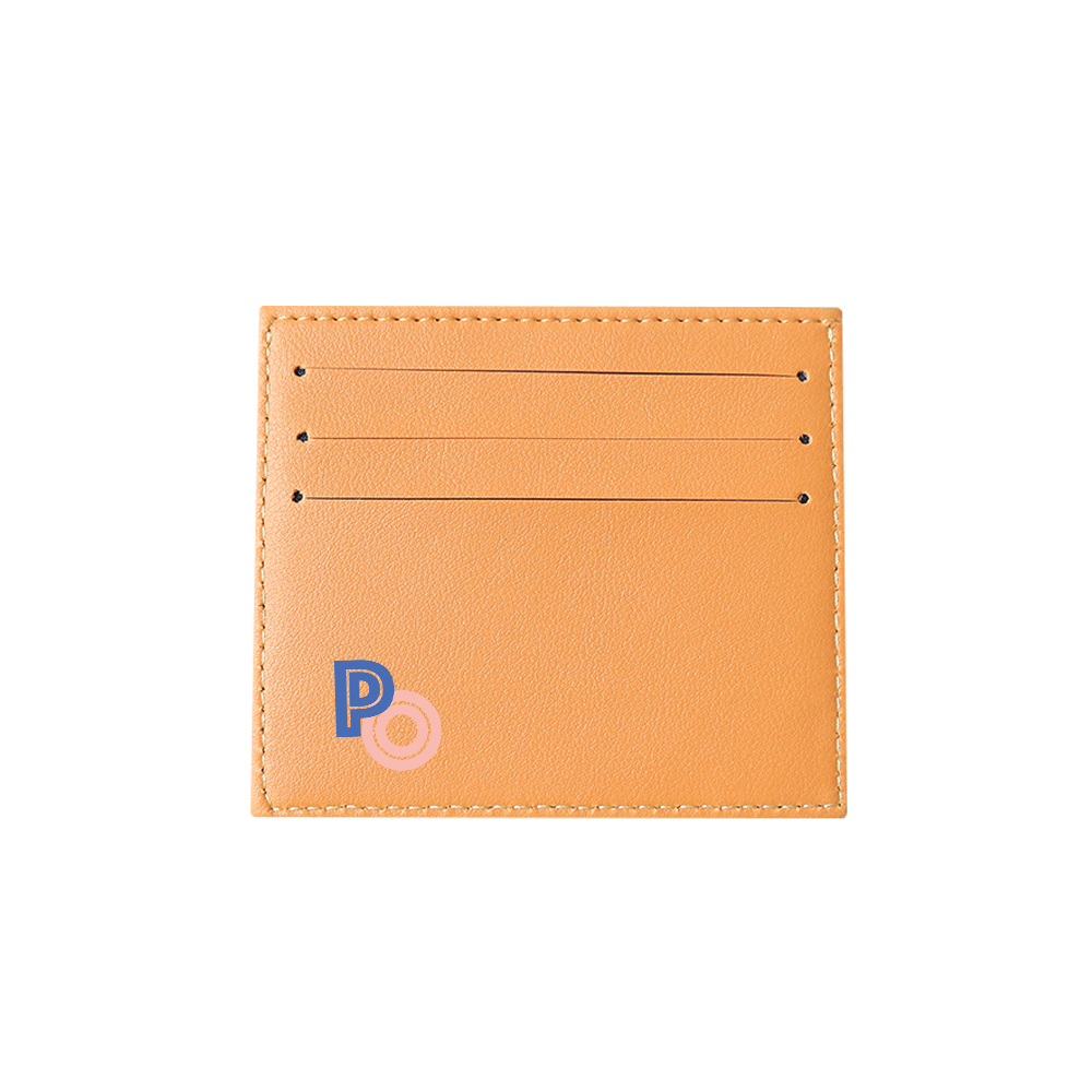 6 Slots Card Holder - Initial 1.0 Monogram