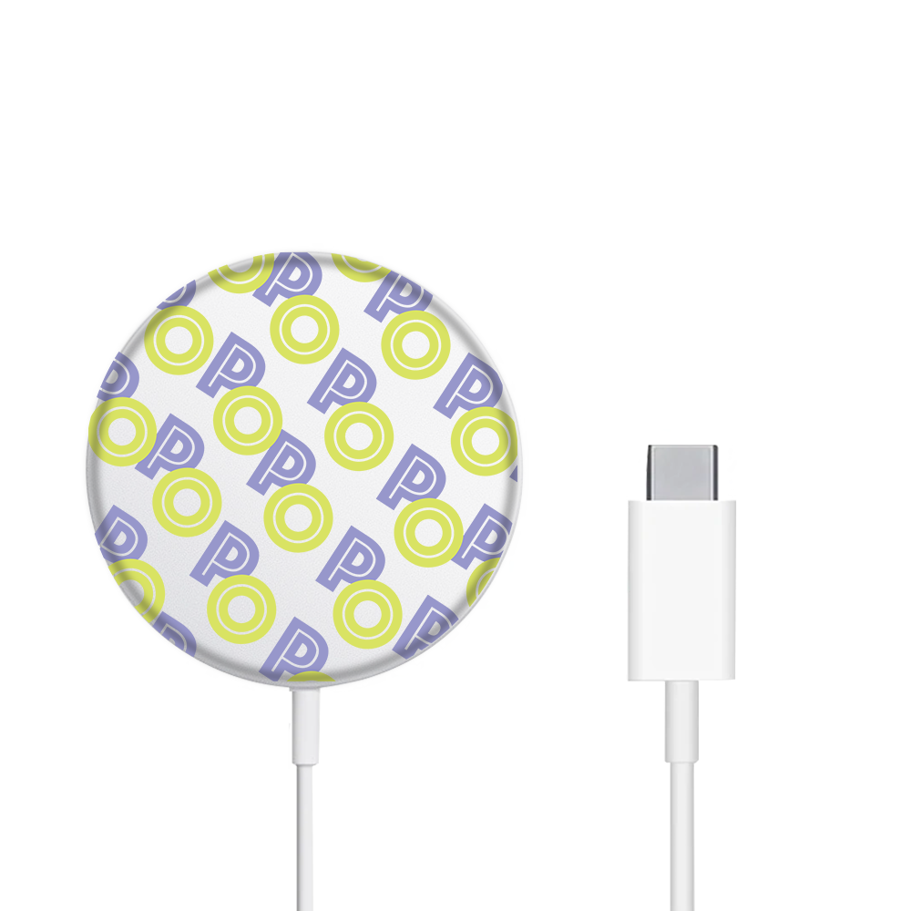Magnetic Wireless Charger - Initial 2.0 Monogram