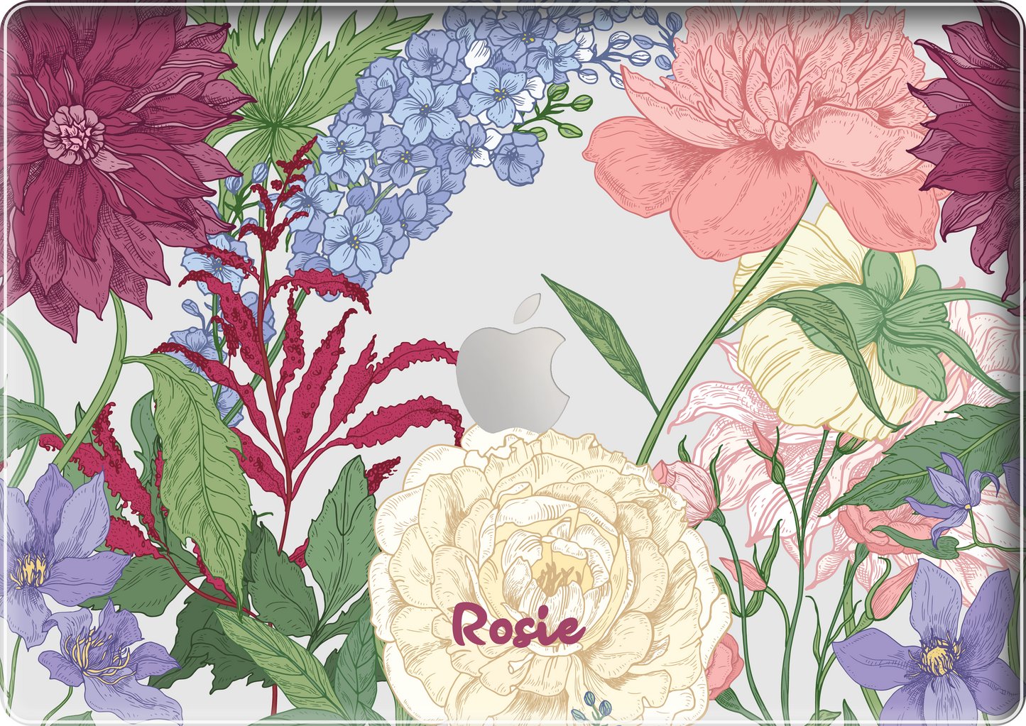 MacBook Snap Case - July Delphinium