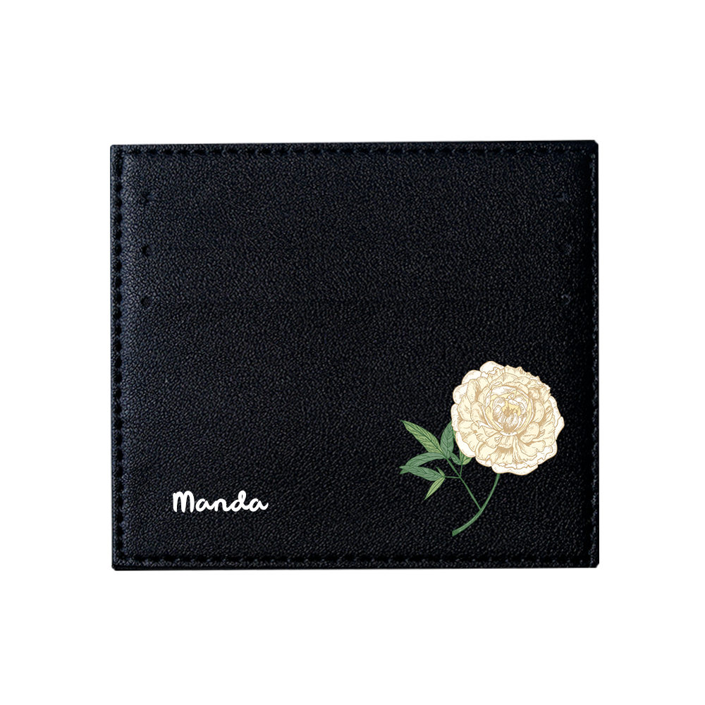 6 Slots Card Holder - July Delphinium