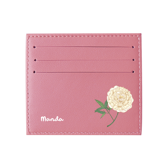 6 Slots Card Holder - July Delphinium