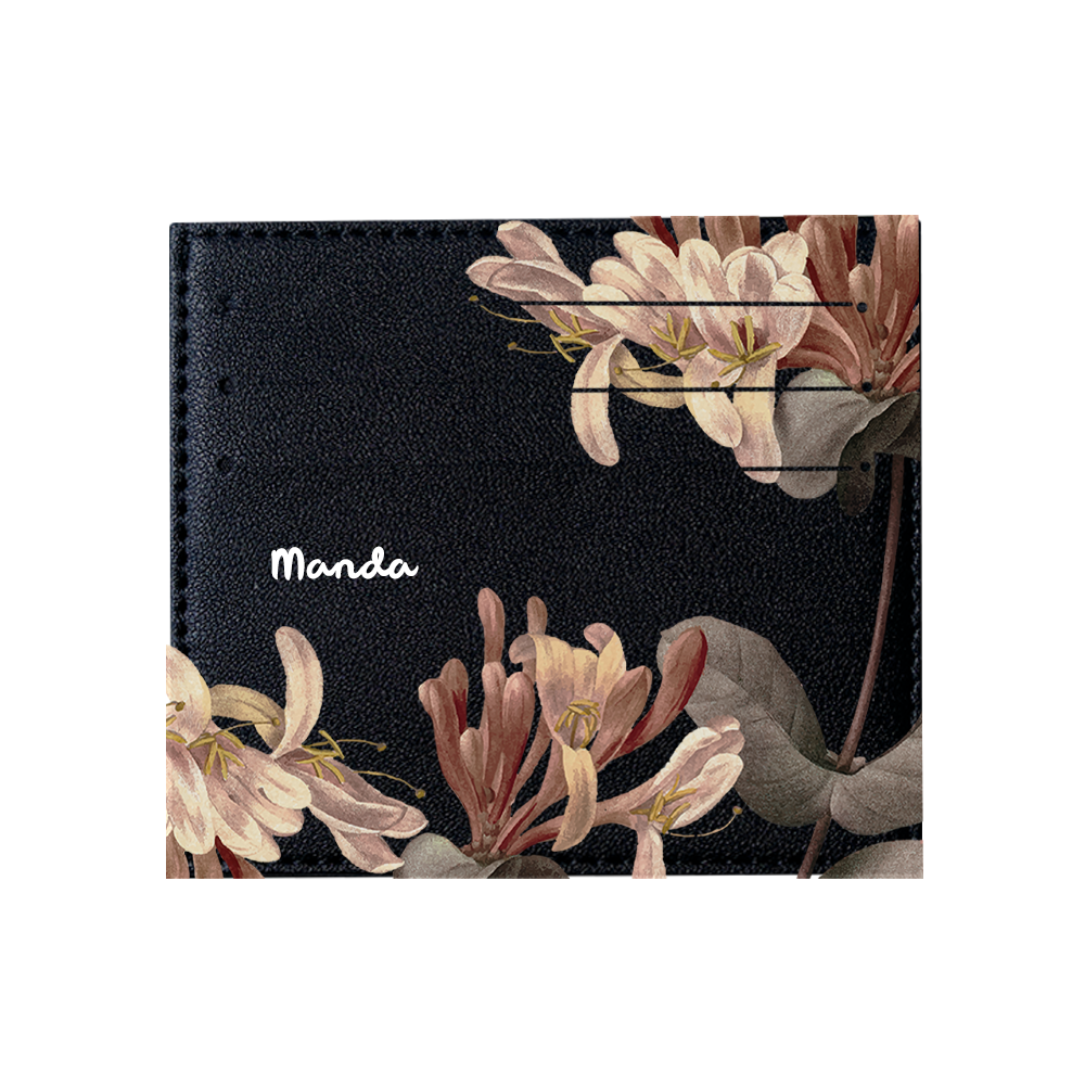 6 Slots Card Holder - June Honey Suckle