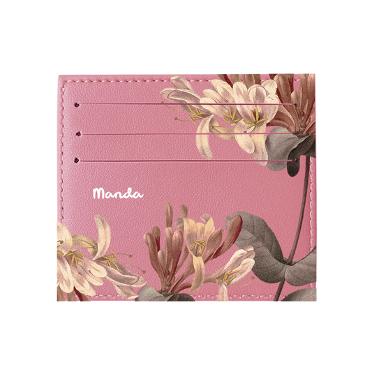6 Slots Card Holder - June Honey Suckle