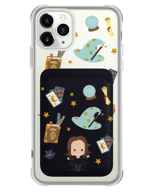 iPhone Magnetic Wallet Case - Little Hogwarts