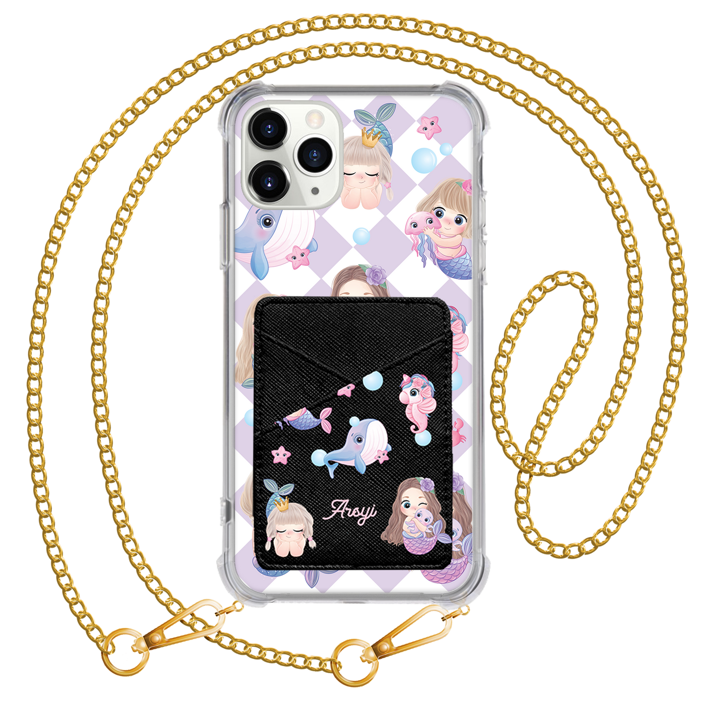 iPhone Phone Wallet Case - Little Mermaid