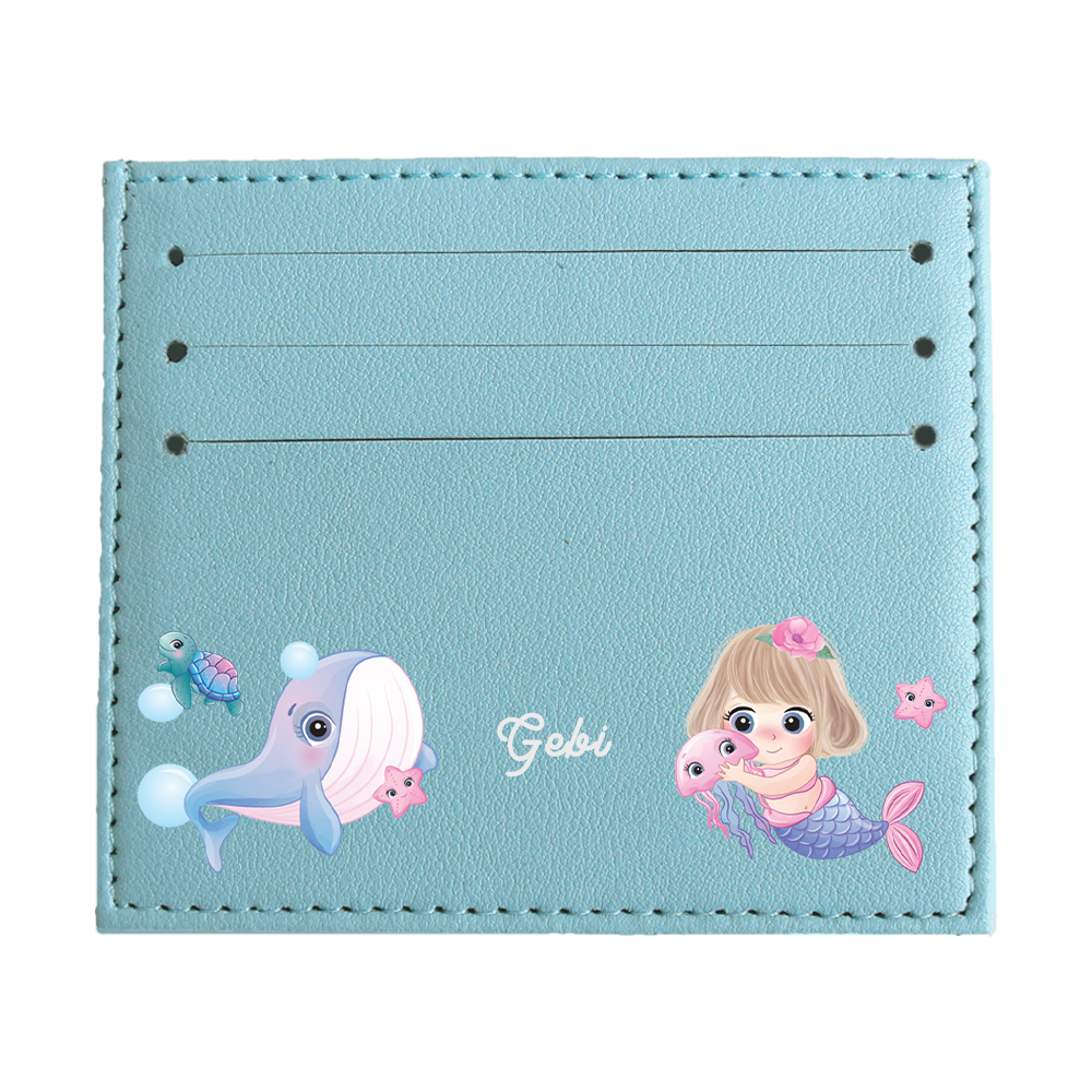 6 Slots Card Holder - Little Mermaid