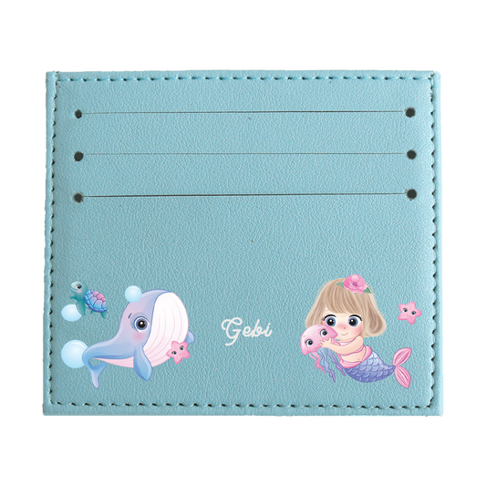 6 Slots Card Holder - Little Mermaid