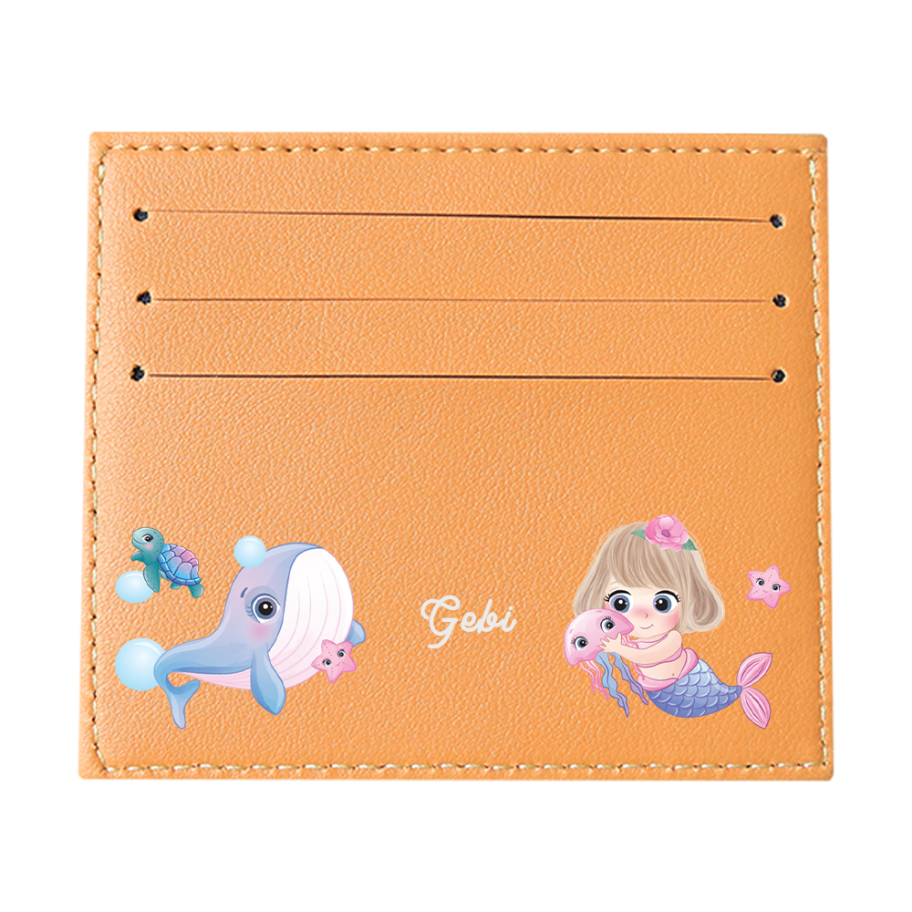 6 Slots Card Holder - Little Mermaid