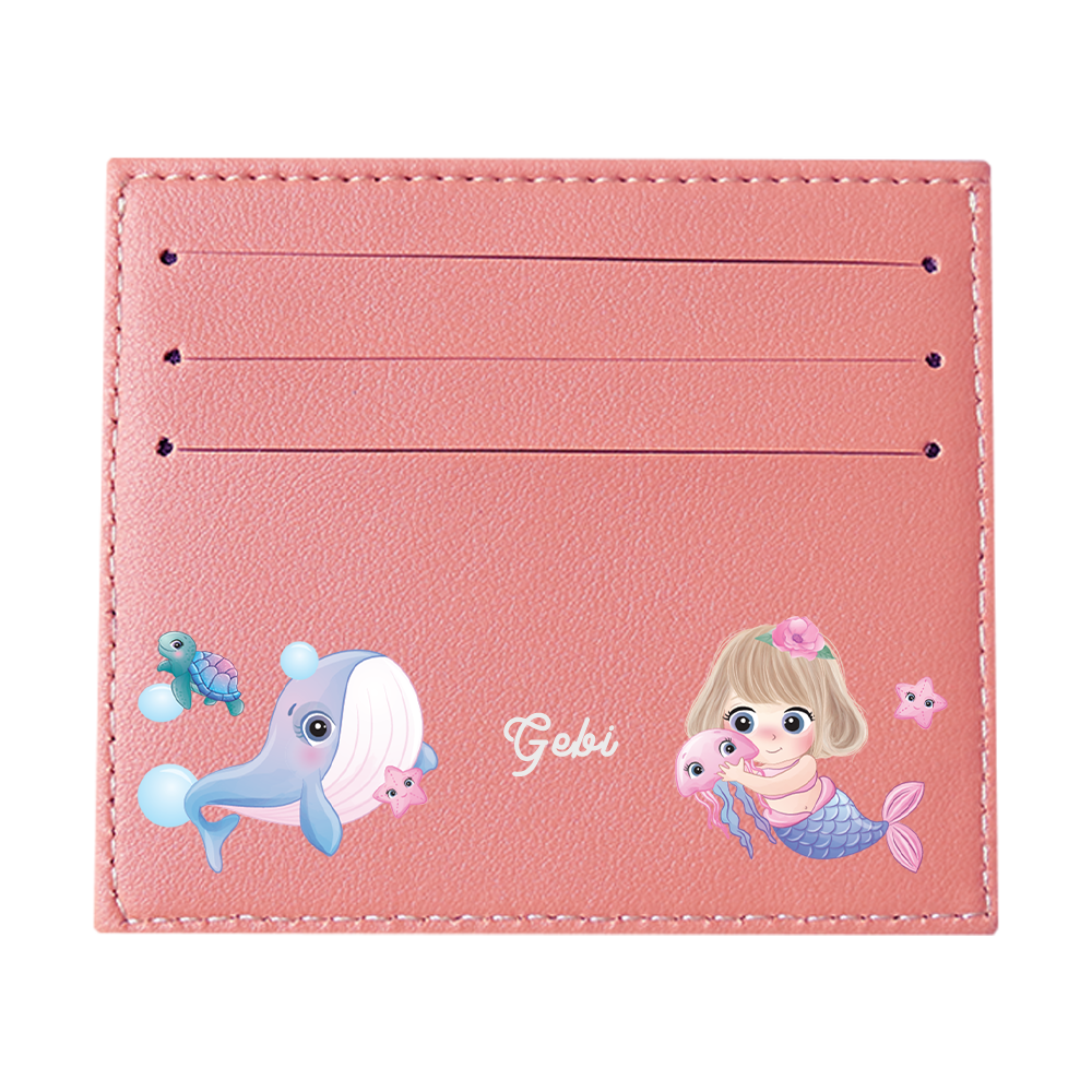 6 Slots Card Holder - Little Mermaid