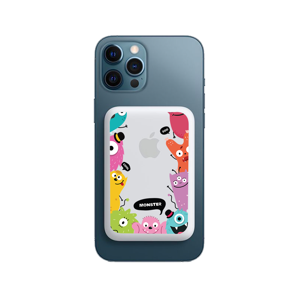 Magnetic Wireless Powerbank - Little Monster