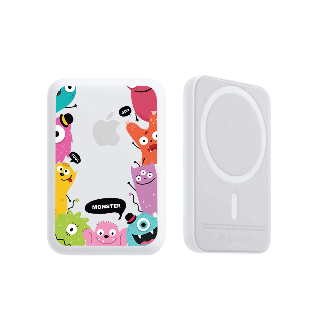 Magnetic Wireless Powerbank - Little Monster