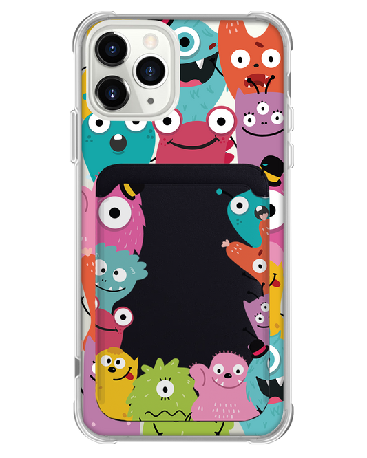 iPhone Magnetic Wallet Case - Little Monster