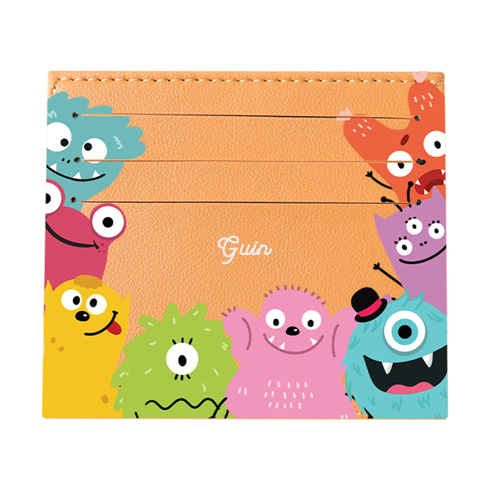 6 Slots Card Holder - Little Monster