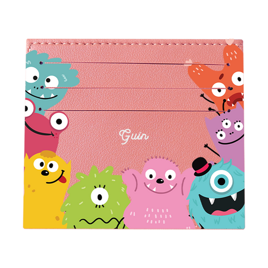 6 Slots Card Holder - Little Monster