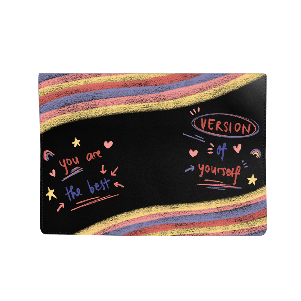 Vegan Leather Sleeve - Love Yourself