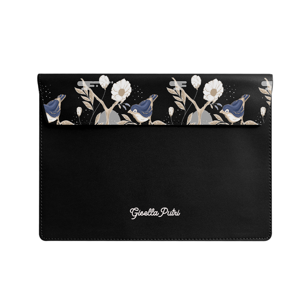 Vegan Leather Sleeve - Lovebird 1.0