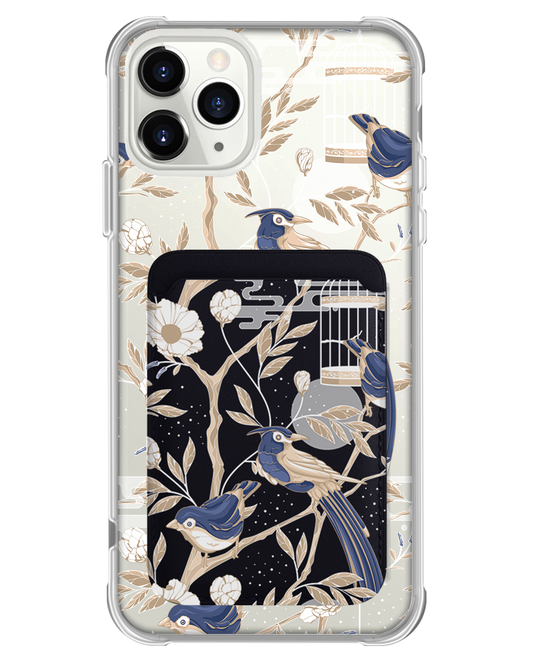 iPhone Magnetic Wallet Case - Lovebird 1.0