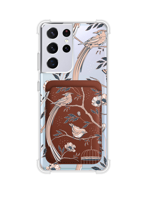 Android Magnetic Wallet Case - Lovebird 2.0