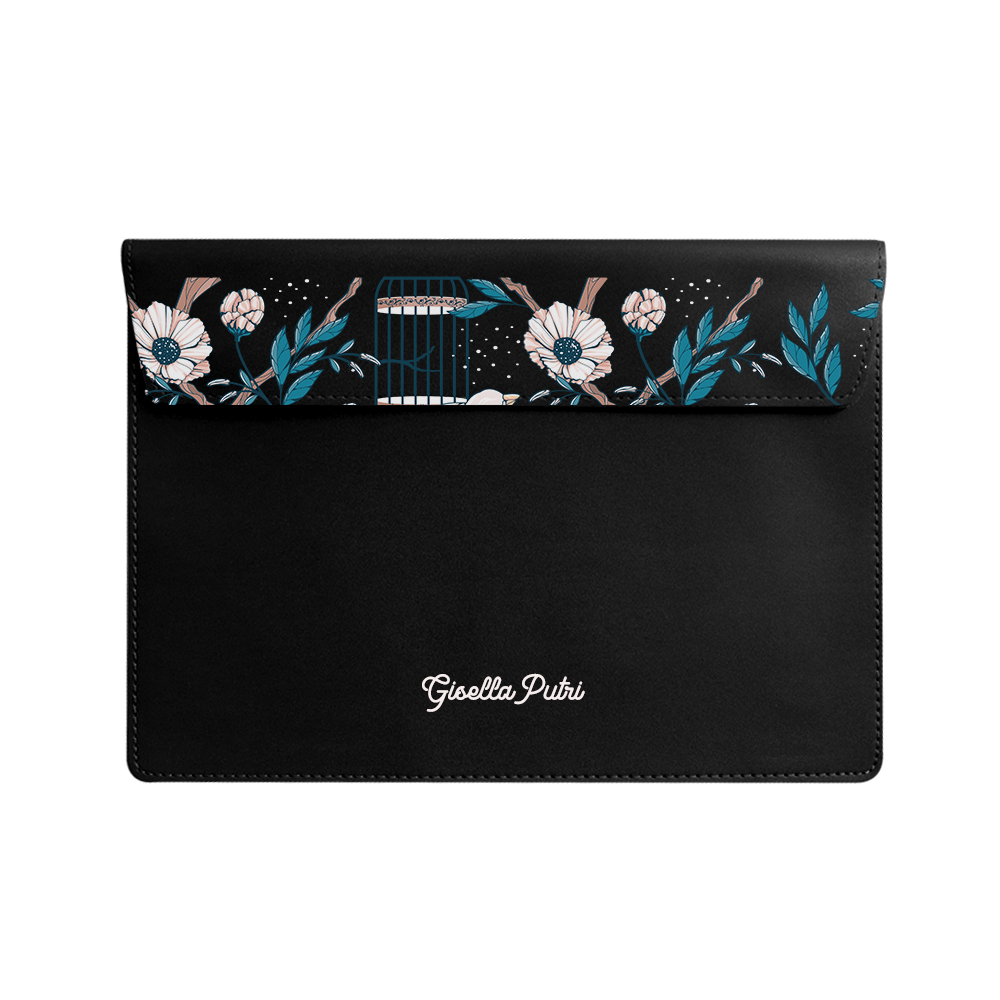 Vegan Leather Sleeve - Lovebird 3.0