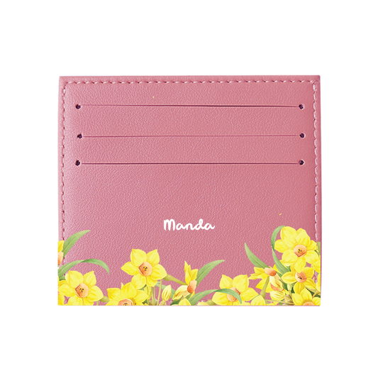 6 Slots Card Holder - March Daffodils