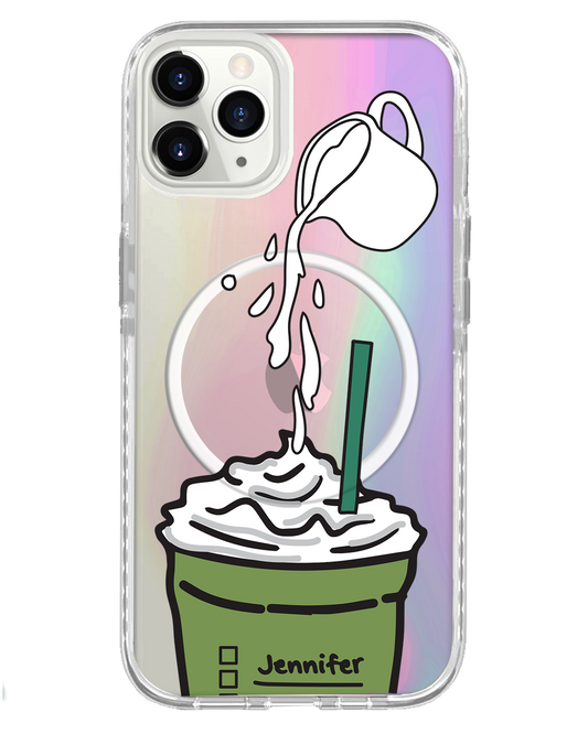 iPhone Rearguard Holo - Matcha Frappe