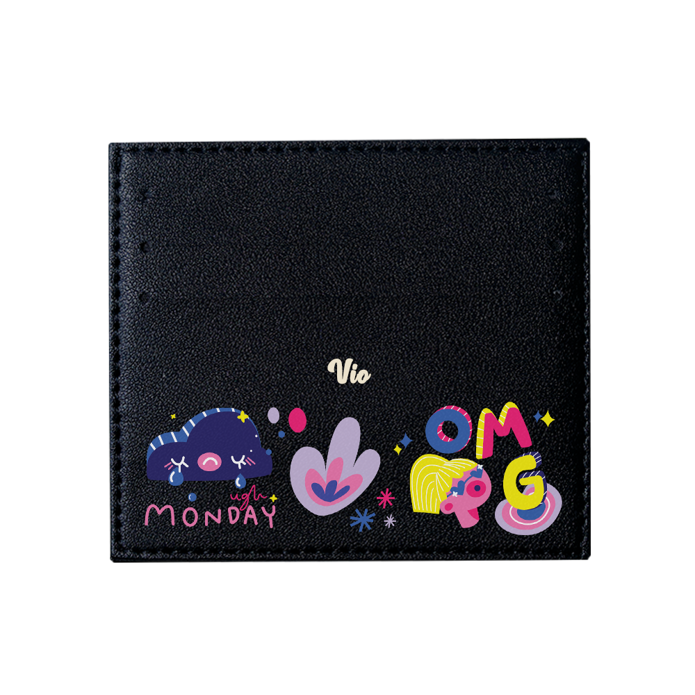 6 Slots Card Holder - Monday, My Day