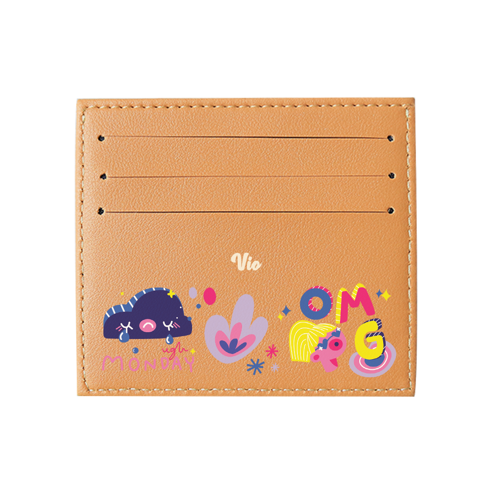 6 Slots Card Holder - Monday, My Day
