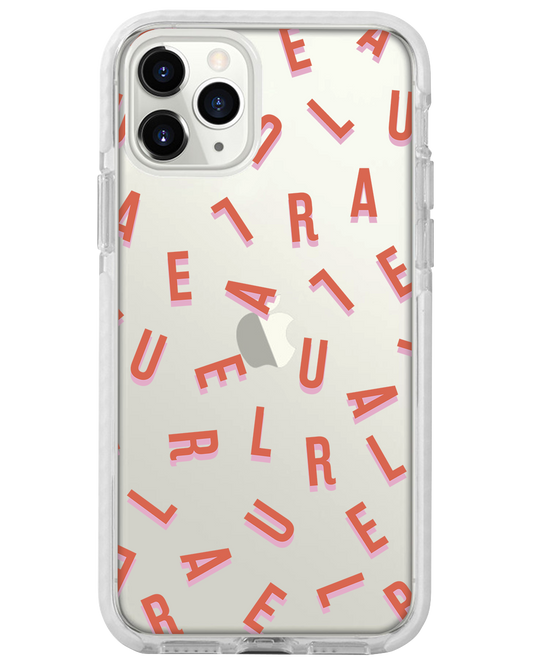 iPhone Rearguard Bumper - Monogram 1.0 Coral