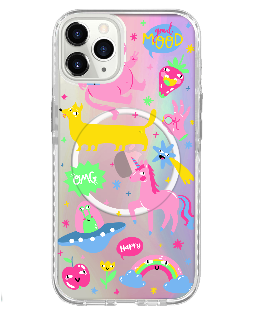 iPhone Rearguard Holo - Monster Say Good Mood