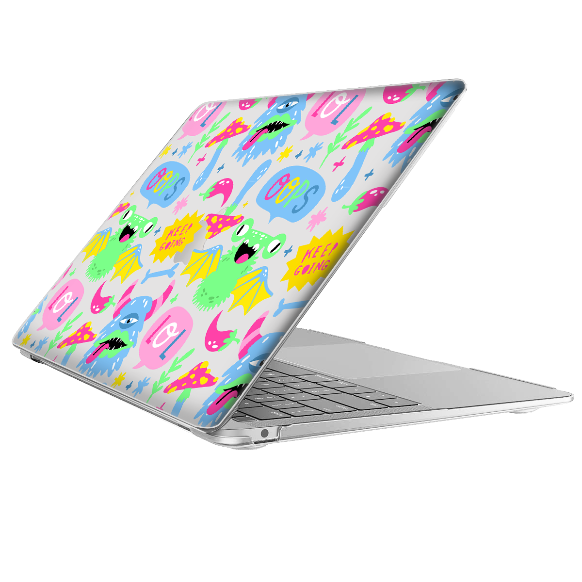 MacBook Snap Case - Monster Say Keep Going