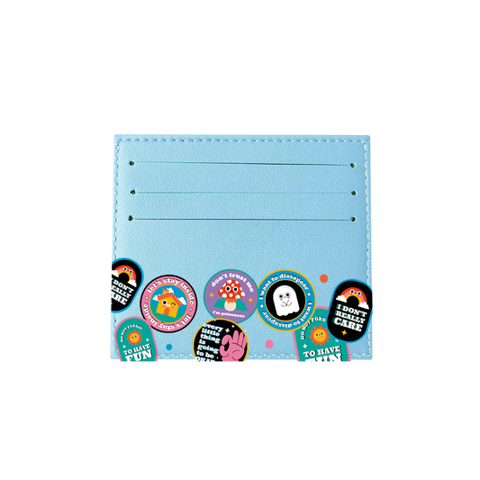 6 Slots Card Holder - Monster Sticker Pack