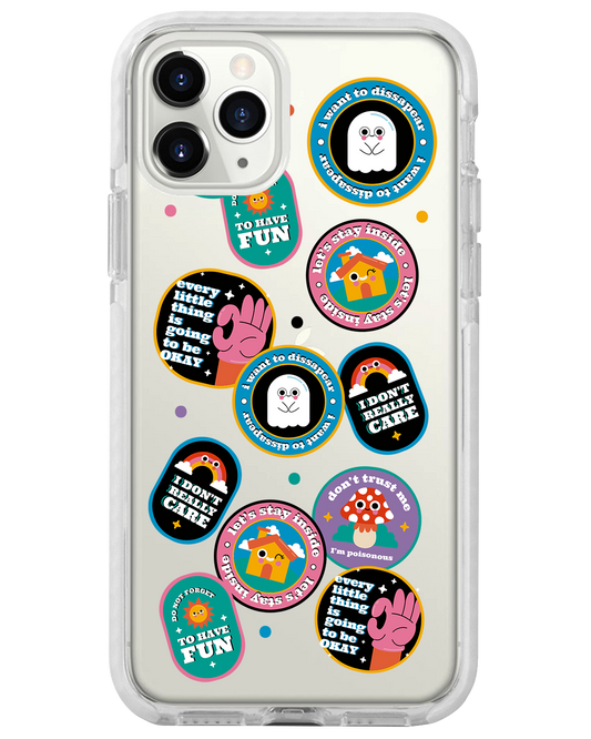 iPhone Rearguard Bumper - Monster Sticker Pack