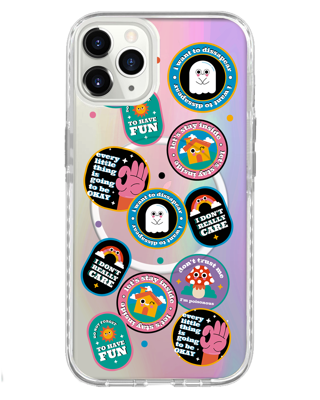 iPhone Rearguard Holo - Monster Sticker Pack