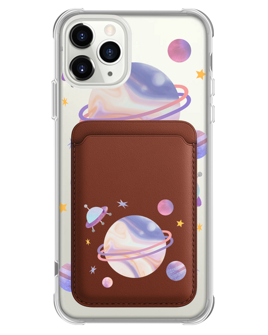 iPhone Magnetic Wallet Case - My Universe