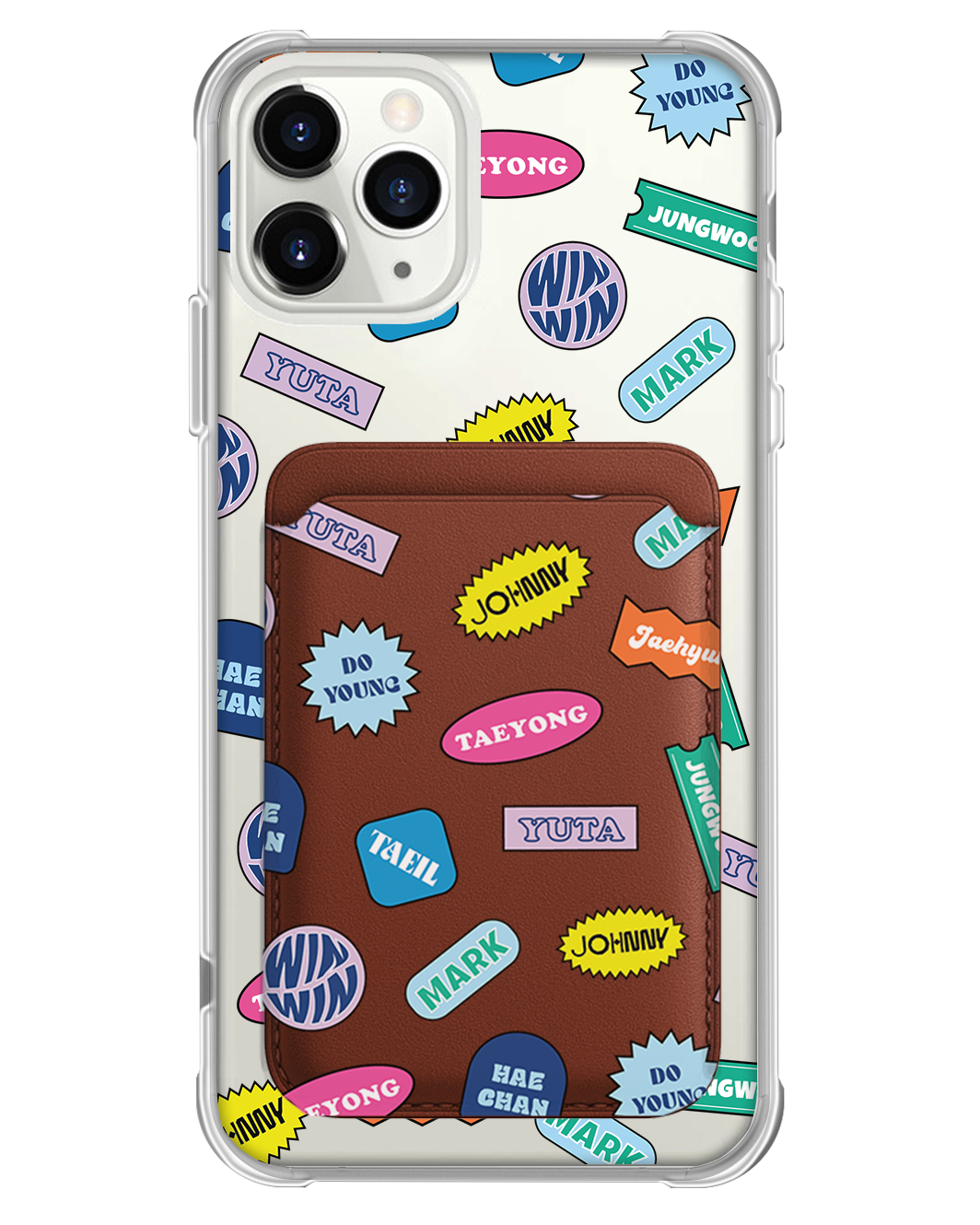 iPhone Magnetic Wallet Case - NCT 127 Squad