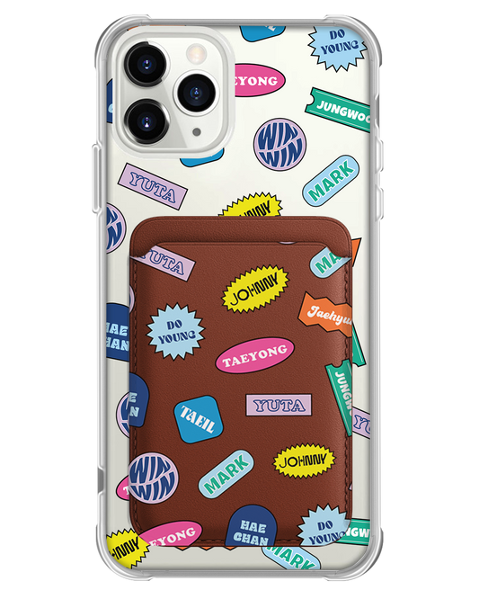 iPhone Magnetic Wallet Case - NCT 127 Squad