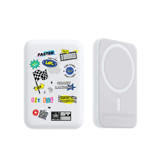Magnetic Wireless Powerbank - NCT127 Sticker Pack