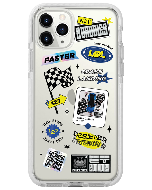 iPhone Rearguard Bumper - NCT 127 Sticker Pack