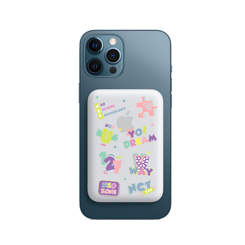 Magnetic Wireless Powerbank - NCT Sticker Pack